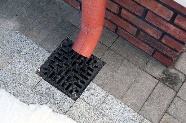 Downspout Drainage Service in Hickory