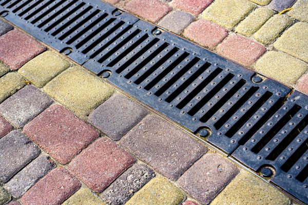 Patio Drainage Installation in Hickory