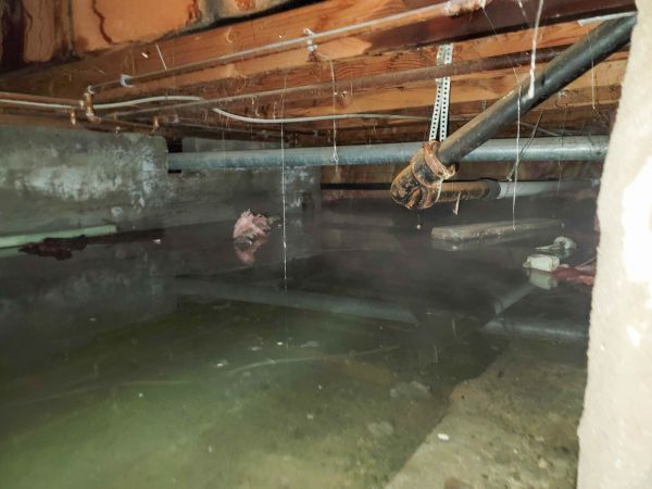 Cost of Crawlspace Drainage in Hickory
